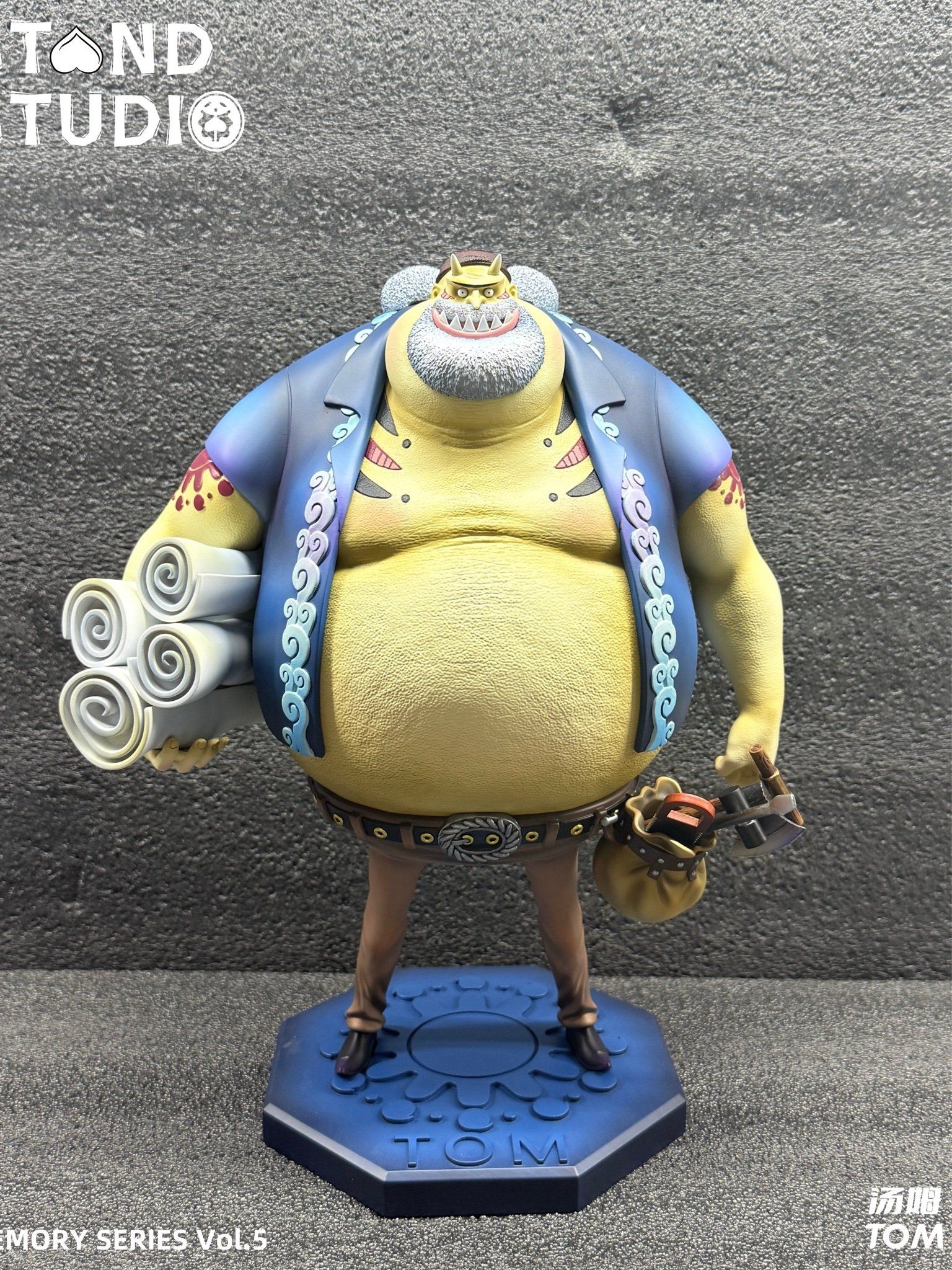 Stand Studio - One Piece Flashback 05 Shipwright Tom