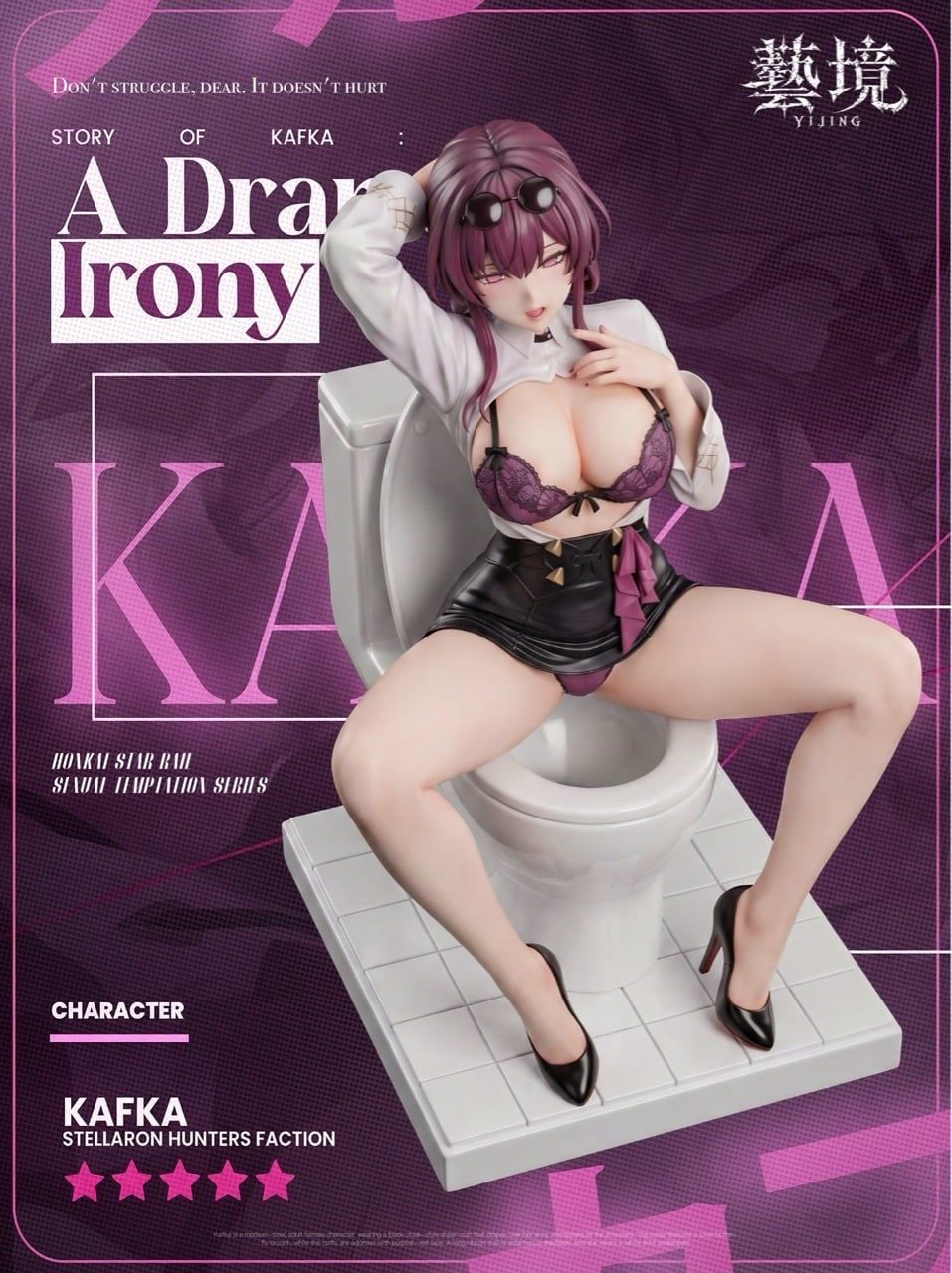 Kafka Honkai Star Rail figura resina