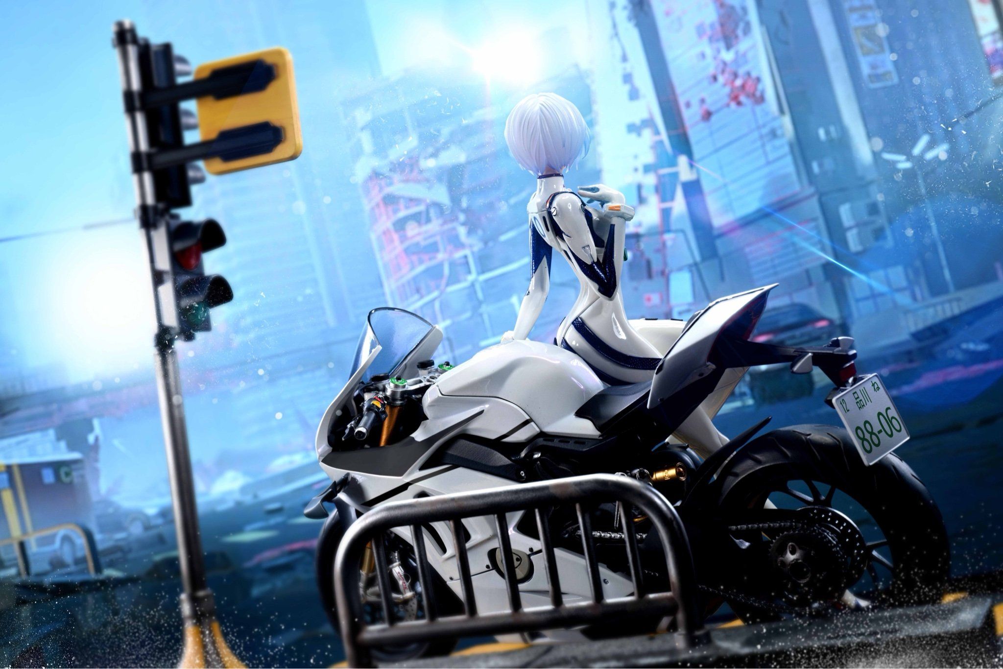 KOL Brother Studio - Neon Genesis Evangelion Motorcycle Ayanami Rei