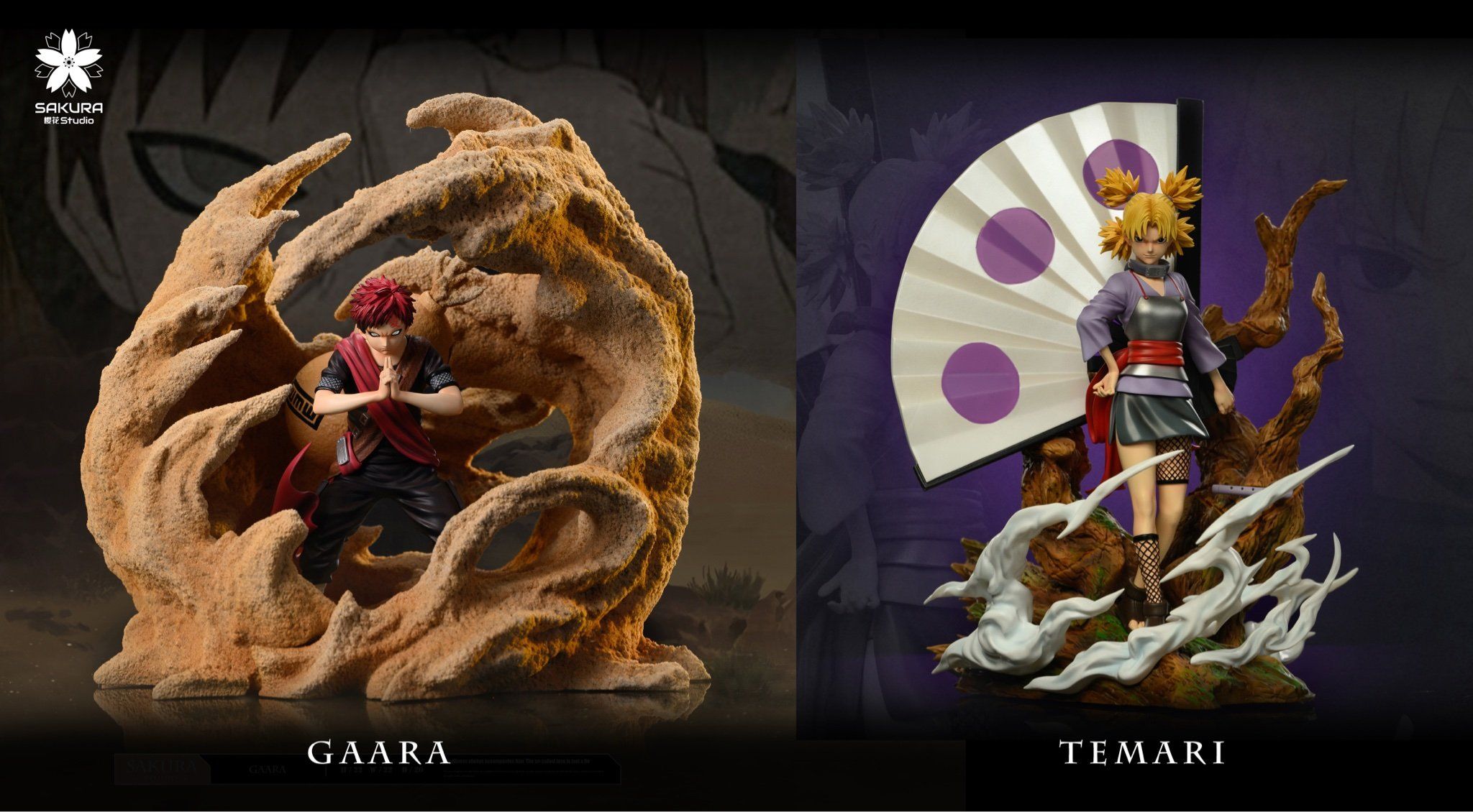SAKURA Studio - Naruto Light Statue Resonance Series #14 Temari