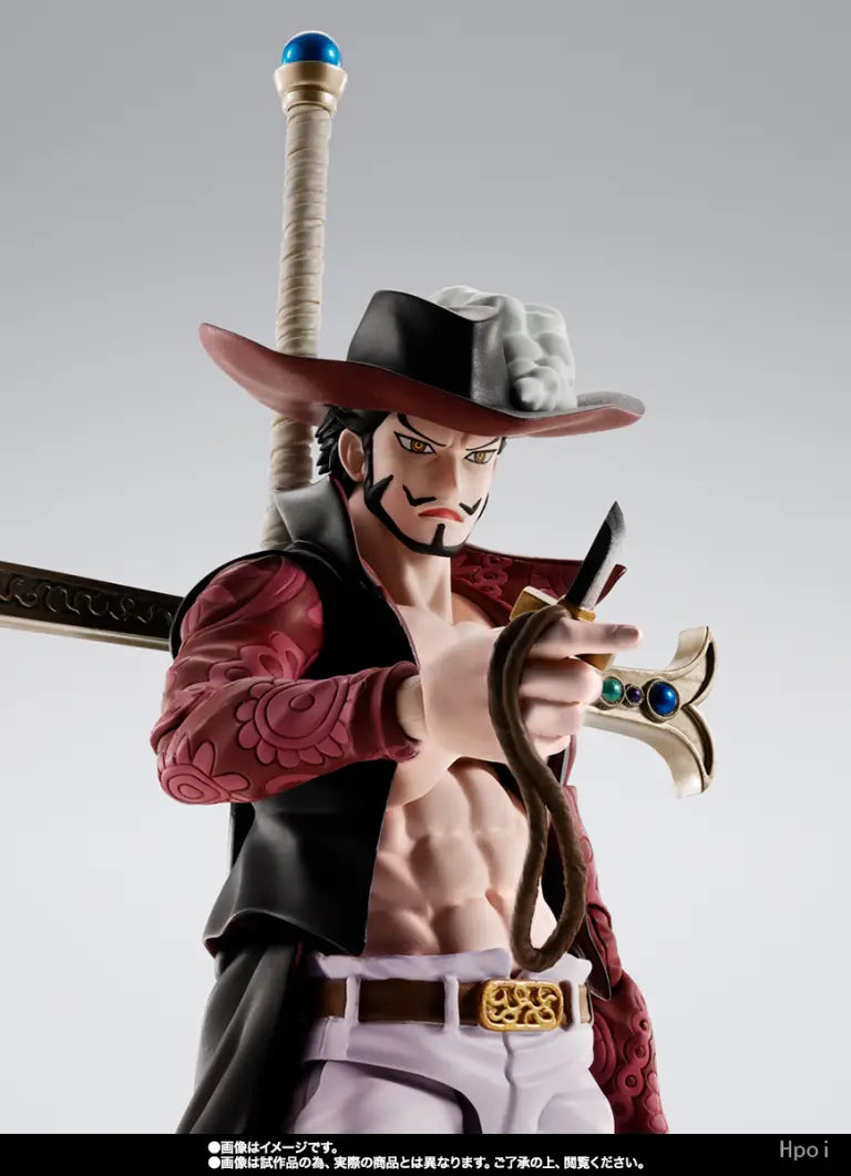 BANDAI - One Piece S.H.Figuarts Dracule Mihawk Hawkeye (Licensed)