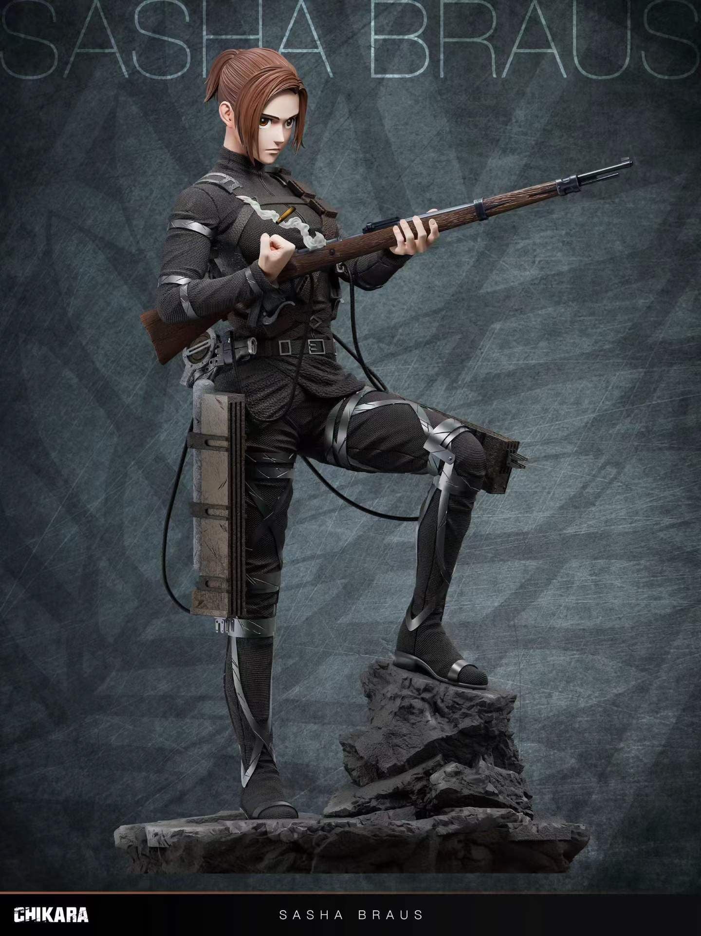 CHIKARA Studio Sasha Braus Attack On Titan