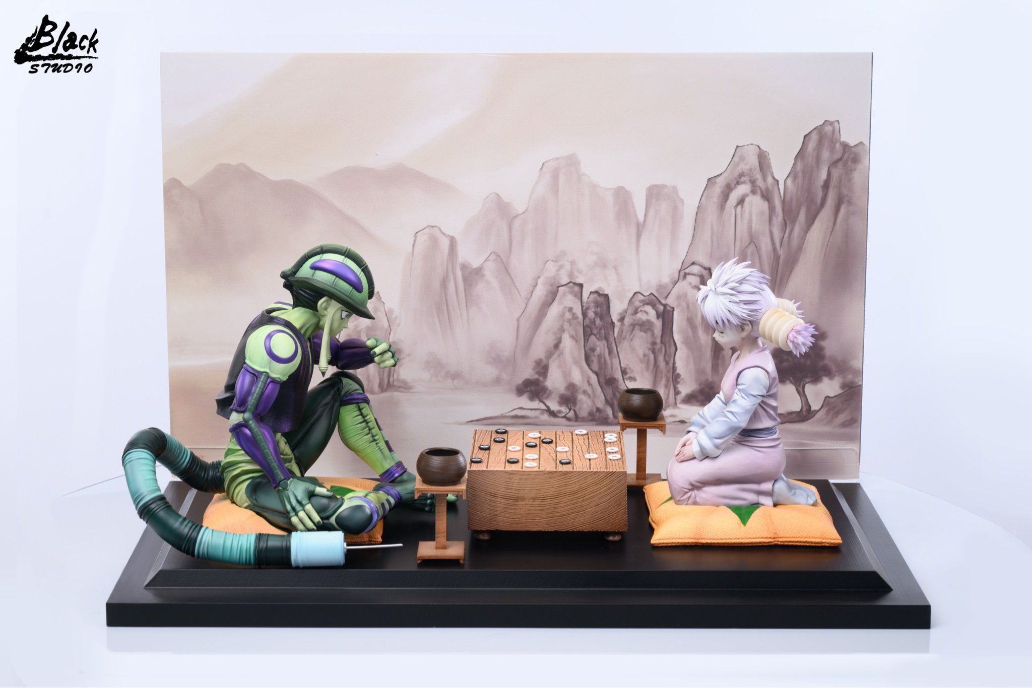 Black Stone Studio - Hunter x Hunter The game of chess between the Meruem and Komugi