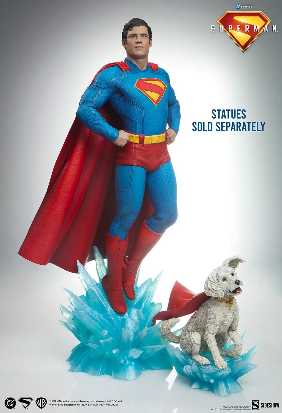 Sideshow Collectibles - Collectibles DC Comics Superman & Krypto 300982 300997 (Licensed)