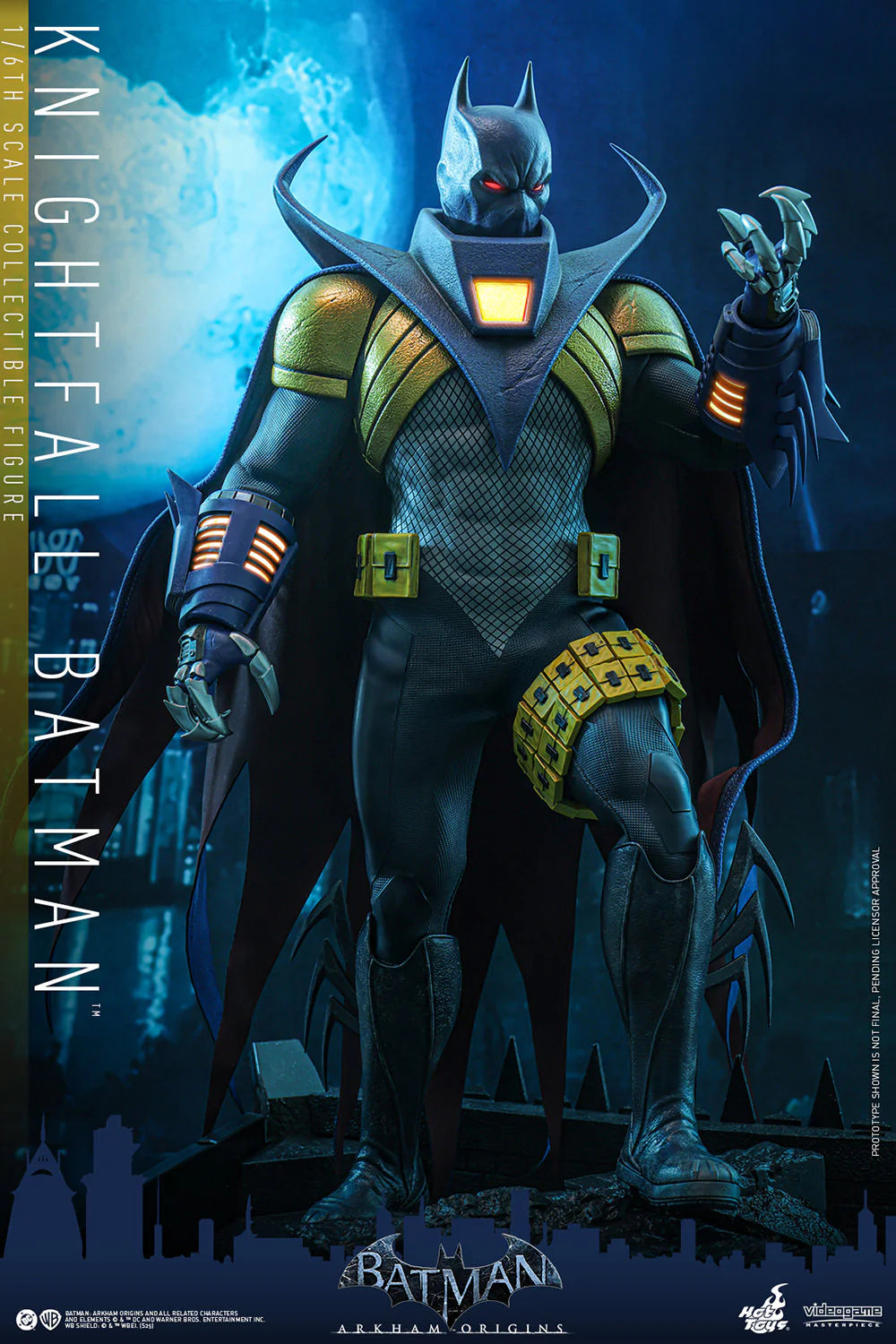 Hottoys - Batman Arkham Origins Knightfall Batman 16 scale Collectible Figure VGM74 (Licensed)