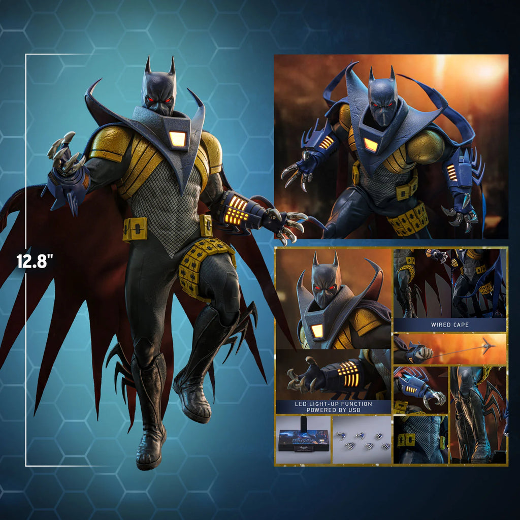 Hottoys - Batman Arkham Origins Knightfall Batman 16 scale Collectible Figure VGM74 (Licensed)