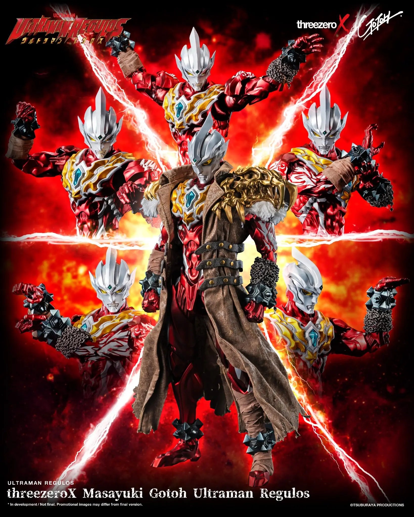 Threezero - Ultraman Regulos threezero & Masayuki Gotoh Ultraman Regulos 3Z04630C0 (Licensed)