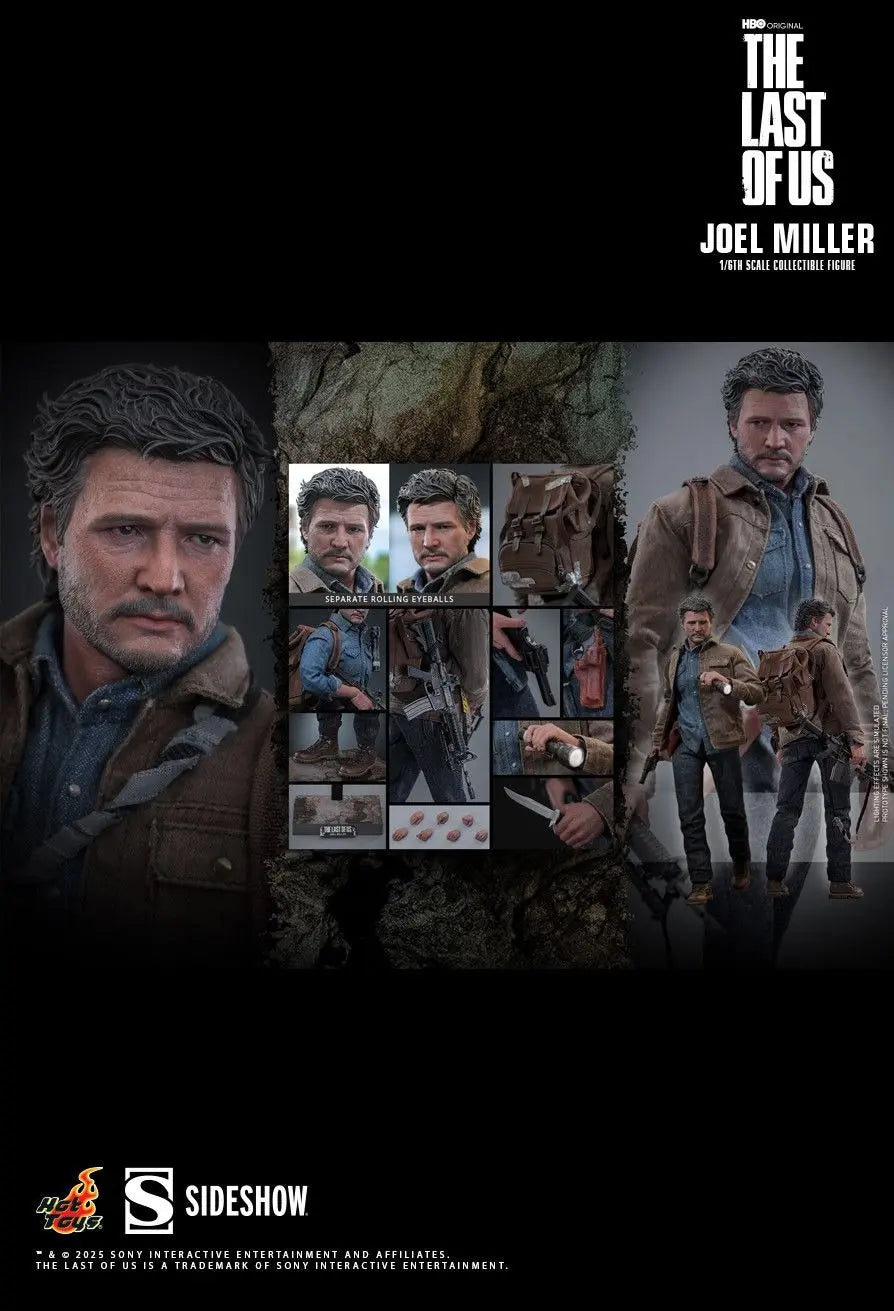 Hottoys - The Last of Us Joel Miller 16 scale Collectible Figure MMS160 (Licensed)