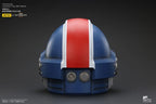 JOYTOY - Warhammer 40,000 Ultramarines Lieutenant Titus' MKX Helmet & Display Stand JT01741 JT01697 (Licensed)