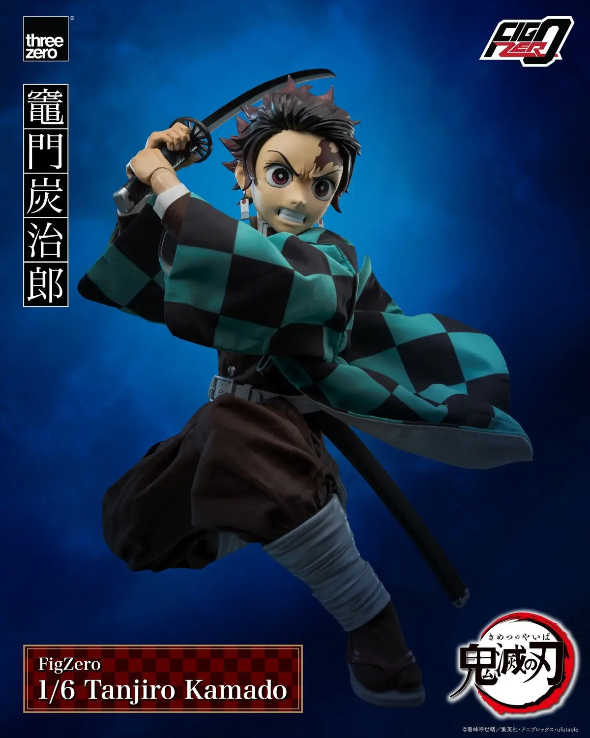 Threezero - FigZero 1/6 Tanjiro Kamado From Demon Slayer: Kimetsu no Yaiba 3Z06670W0 (Licensed)