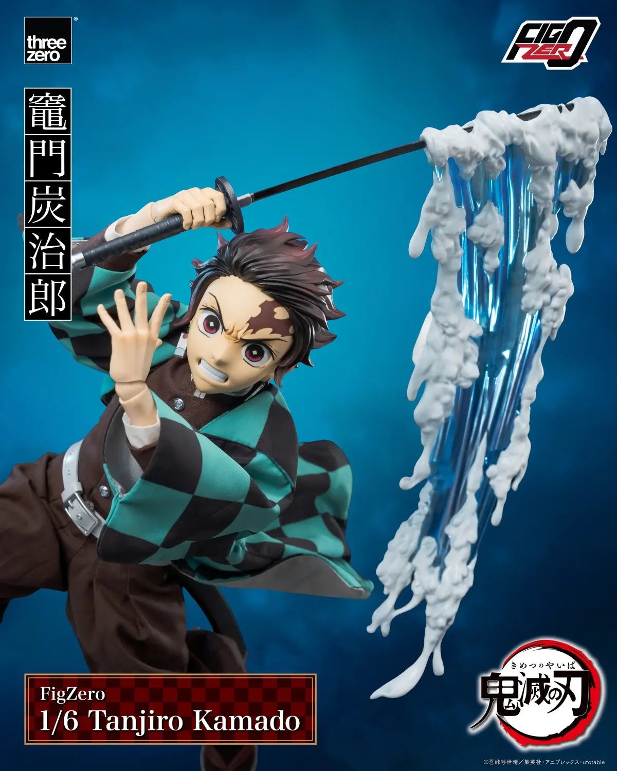 Threezero - FigZero 1/6 Tanjiro Kamado From Demon Slayer: Kimetsu no Yaiba 3Z06670W0 (Licensed)
