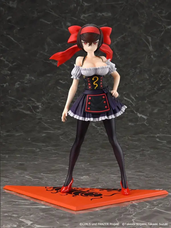 Kaitendoh - Girls und Panzer Ribbon no Musha Shizuka Tsuruki Dirndl Ver. 1/6 Complete Figure (Licensed)