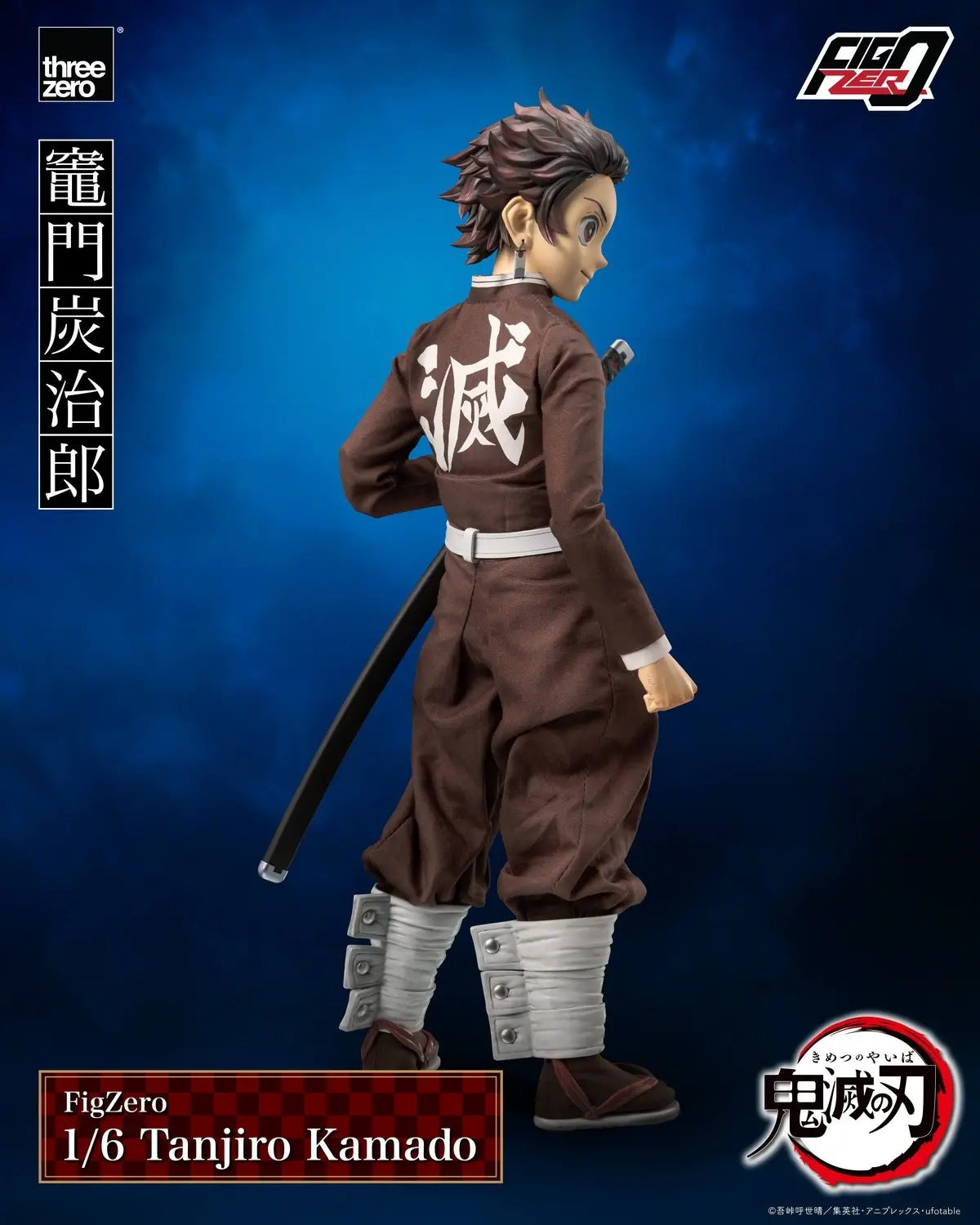 Threezero - FigZero 1/6 Tanjiro Kamado From Demon Slayer: Kimetsu no Yaiba 3Z06670W0 (Licensed)