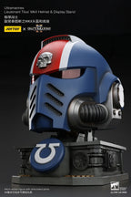 JOYTOY - Warhammer 40,000 Ultramarines Lieutenant Titus' MKX Helmet & Display Stand JT01741 JT01697 (Licensed)