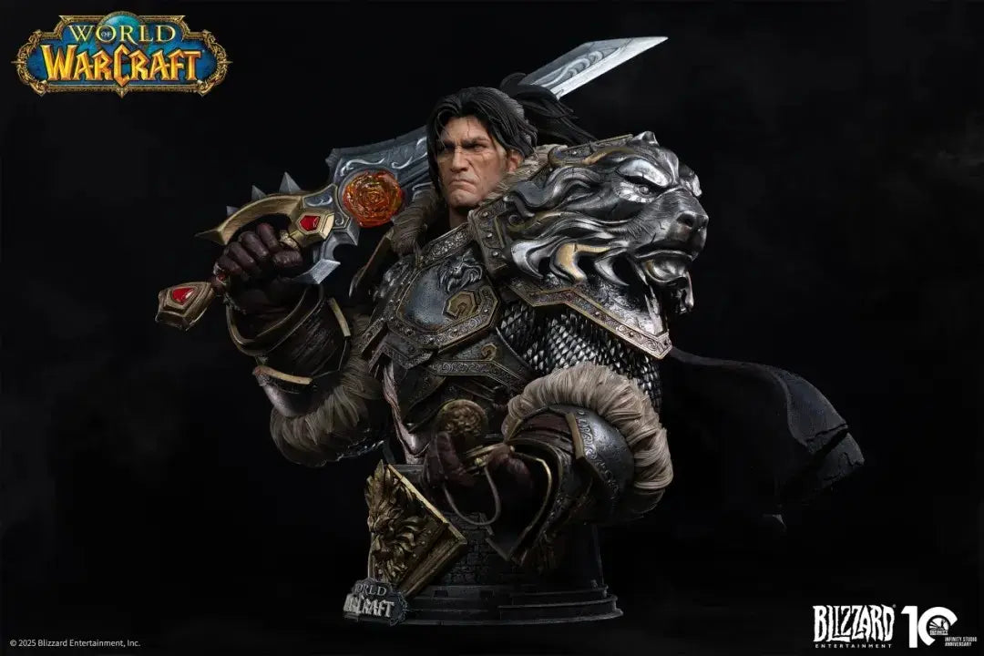 Infinity Studio - World of Warcraft Varian Wrynn 13 Scale Bust (Licensed)