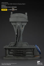 JOYTOY - Warhammer 40,000 Ultramarines Lieutenant Titus' MKX Helmet & Display Stand JT01741 JT01697 (Licensed)