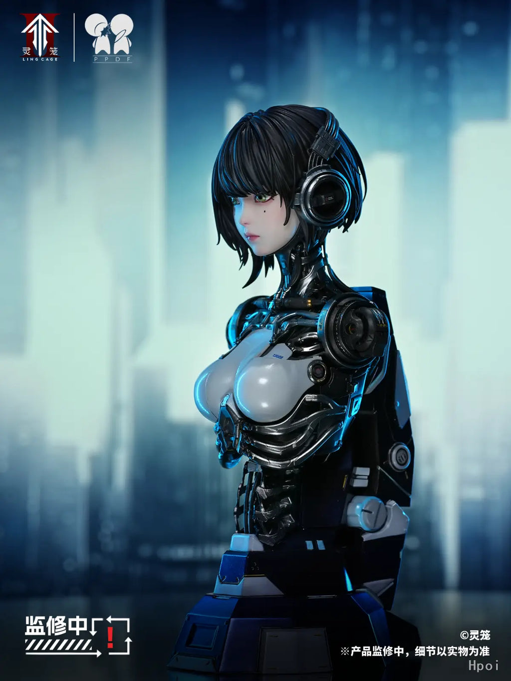 PPDF Studio - ASH 1/4 Scale Bust Statue Ling Cage (Licensed)